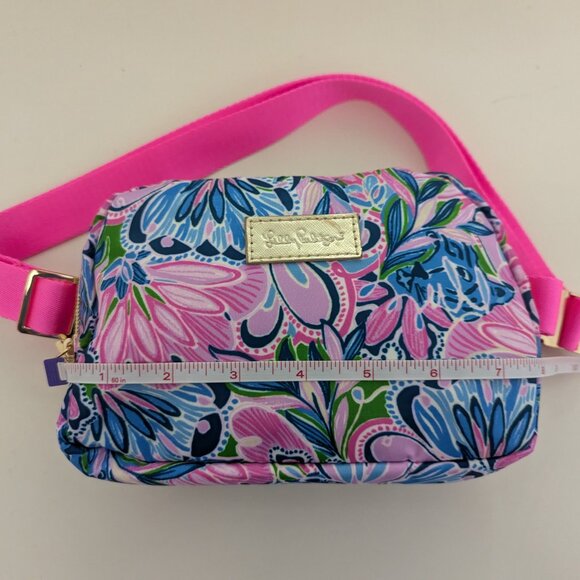 NWOT! Lilly Pulitzer GWP Belt Bag In Gecko Green Tiger Sunrise - Picture 12 of 16
